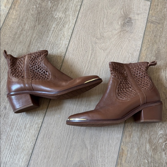 Kenneth Cole Brown Ankle Boots - Picture 1 of 5